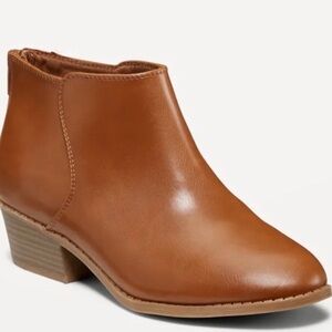Old Navy Kids Tan Ankle Boots